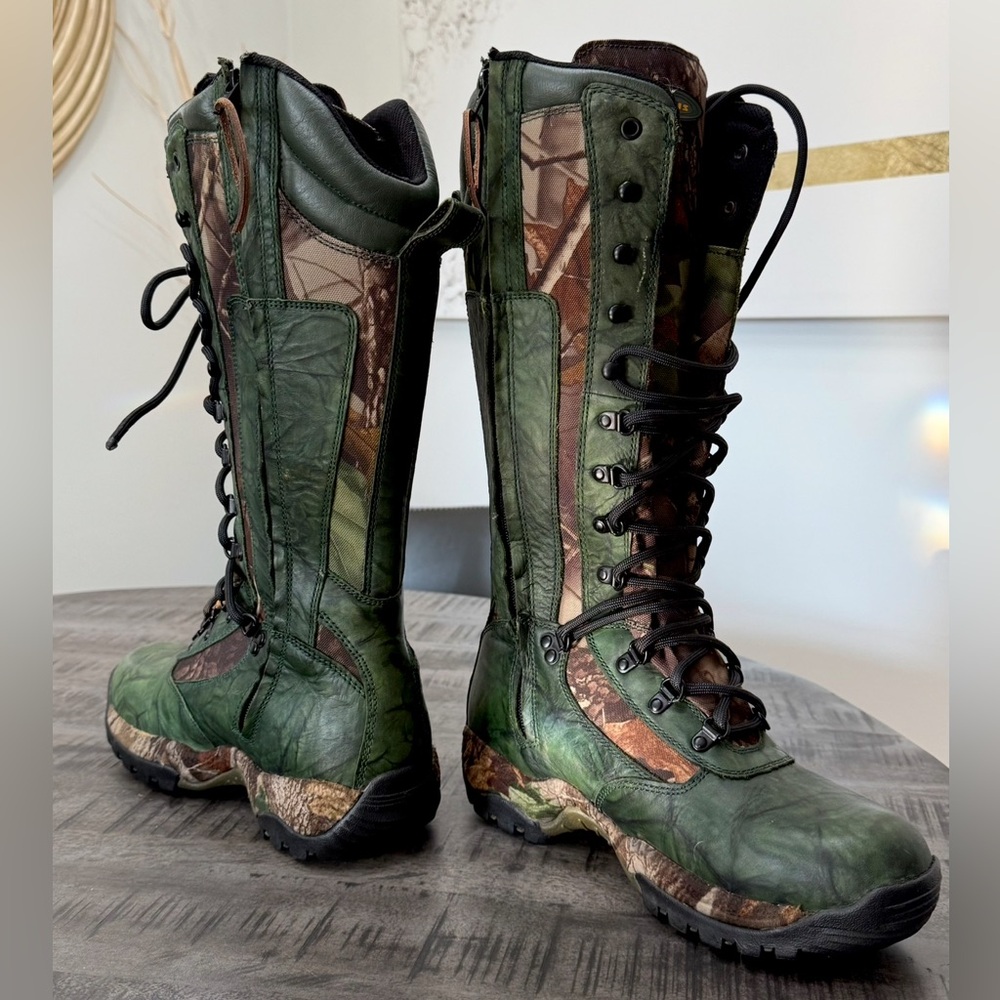 Camo Green Men's Boots